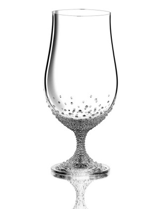 Verre à cocktail Pontus Raffiné avec des cristaux de Swarovski®, verre de luxe, cristal de bohème